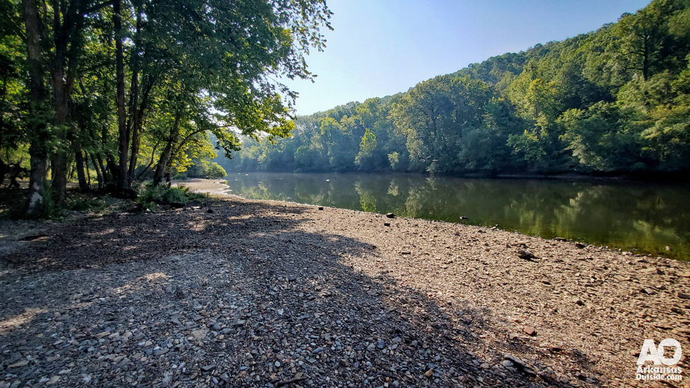The Ouachita River below Remmel Dam.