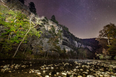 Night shot at Steele Creek. (Photo courtesy of ADPHT)