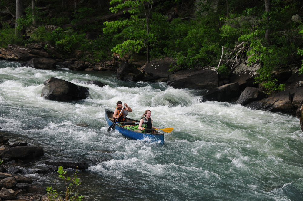 Floating the Big Piney.