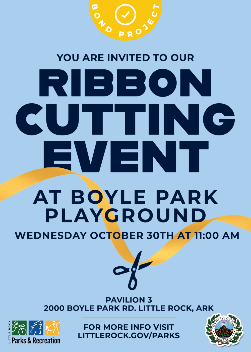 Boyle Park Playground and MTB Trails Ribbon Cutting