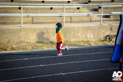 It's a family thing but you can run with friends or even by yourself.