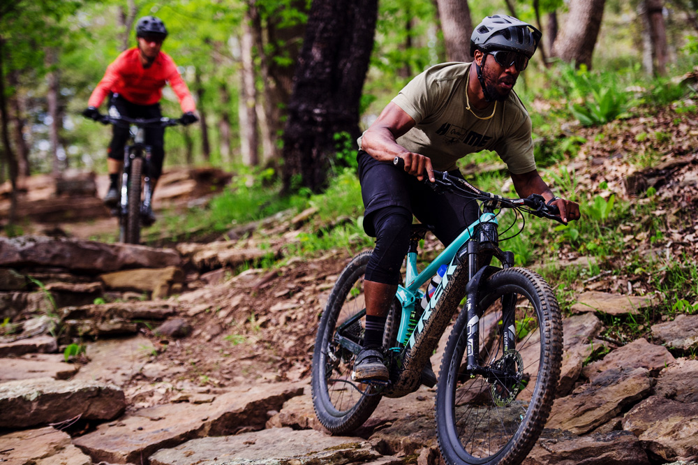 Class 1 e-bikes are already legal on mountain bike trails in Arkansas State Parks.