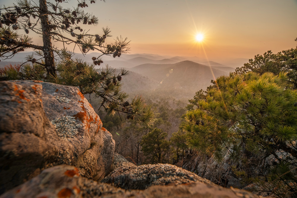The view from Flatside Pinnacle.