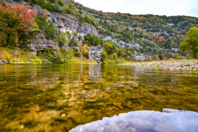 The Buffalo National River. (Photo courtesy of ADPHT.)