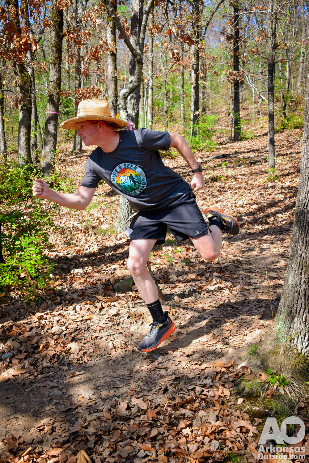 Plenty of time along the course to work on running techniques.