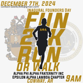 Epsilon Alpha Lambda's Inaugural Founders Day Fun 2K Run/Walk