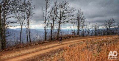 Gravel grinding has been around for awhile in Arkansas. This photo is from 2012 on the Hazel Valley Ranch Route.