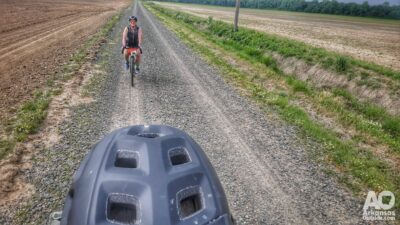 A flat ride through Arkansas farmlands during the Dirty Fondo a couple of years ago.