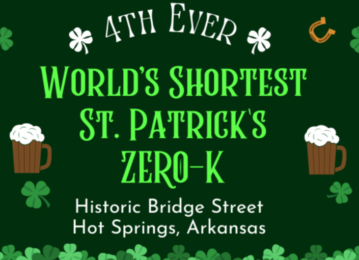 4th Ever World's Shortest St Patrick's Day ZERO-K 2025