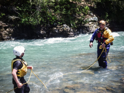 Rescue training. Photo by Bryan Signorelli.