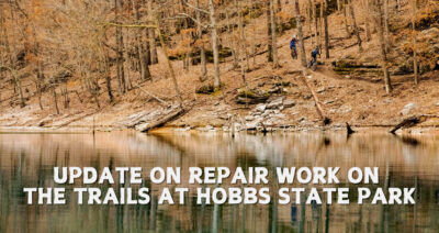 Hobbs State Park trail restoration