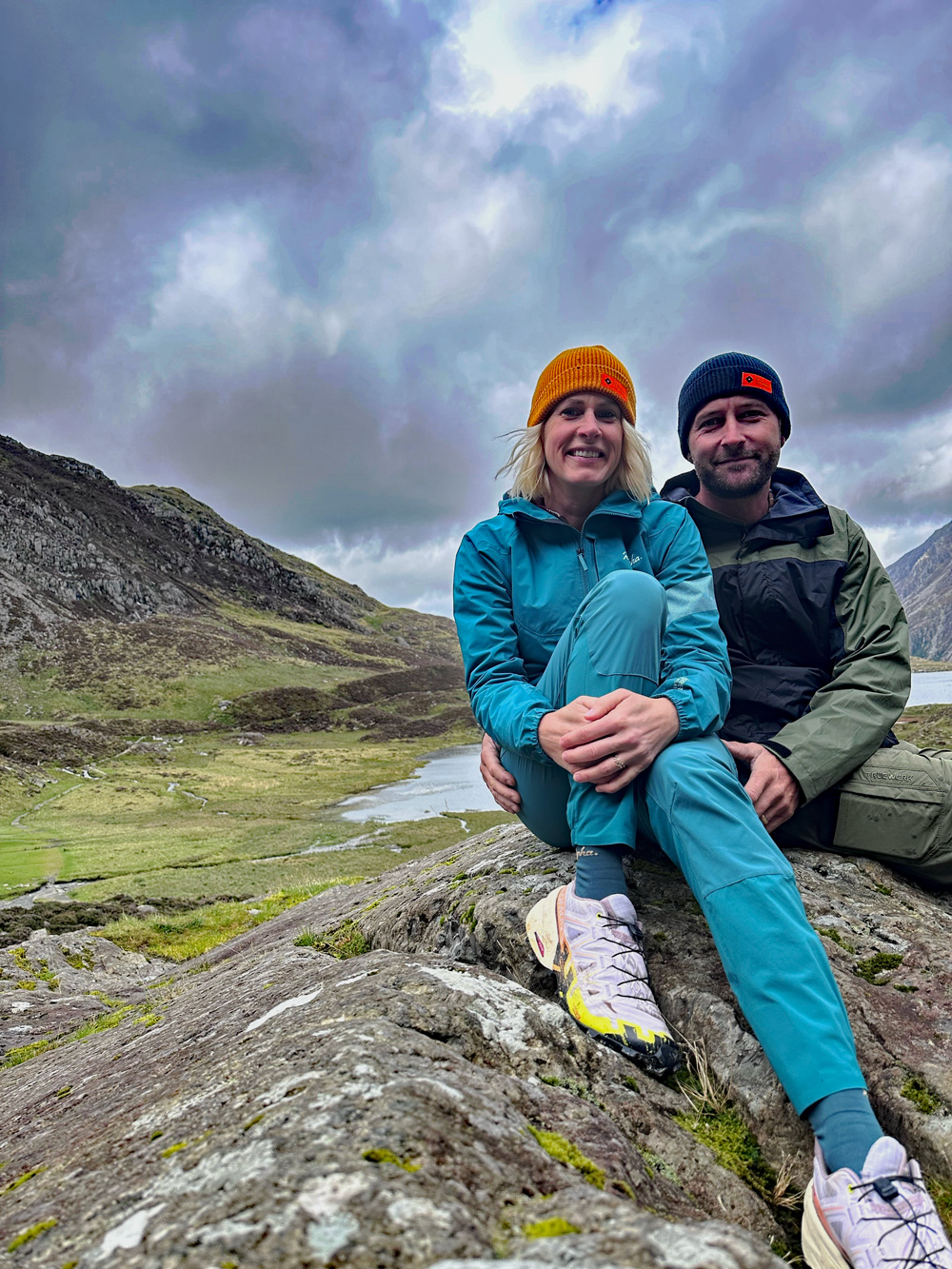 Scotti with husband Stephen in Wales, 2024. (Photo courtesy of Scotti Moody)