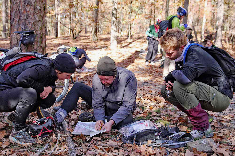 The author, his wife, and son during the 2012 Raid the Rock Adventure Race. A family event.