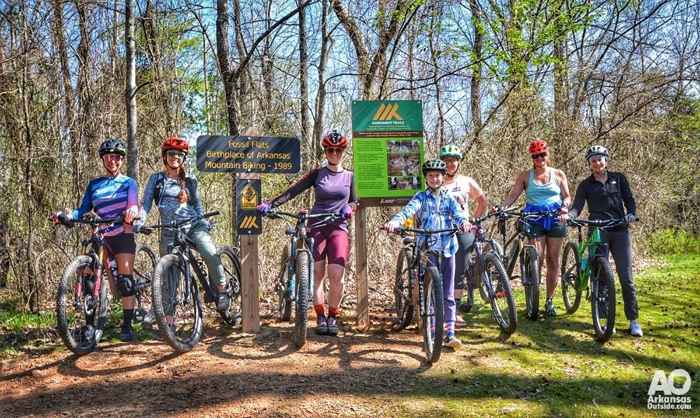 The Ladies Ride about to hit the trails.