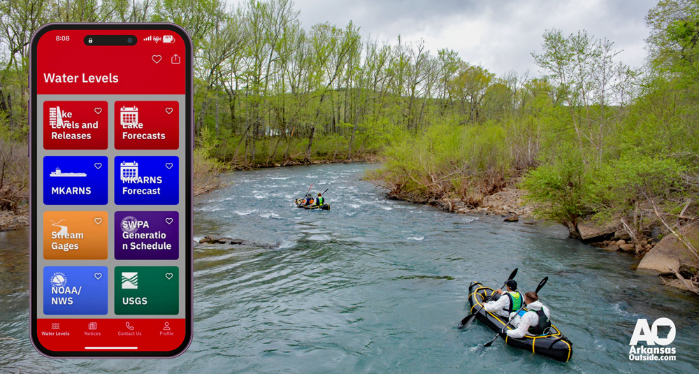 USACE Little Rock Water Level App