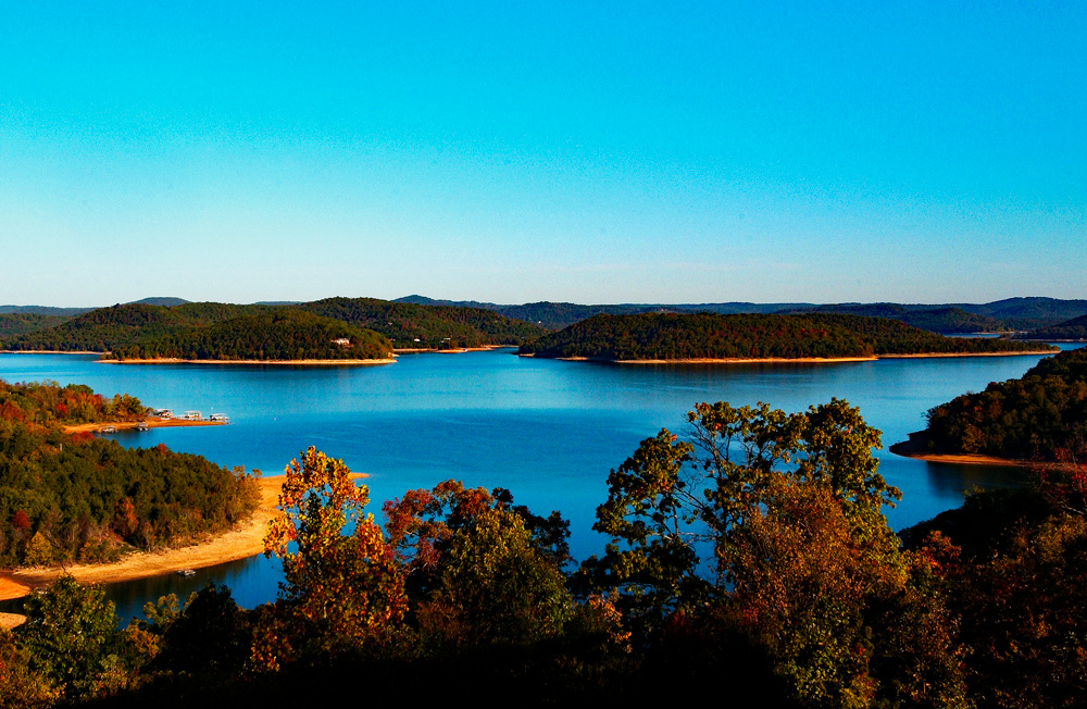 Beaver Lake between Rogers and Eureka Springs, AR.