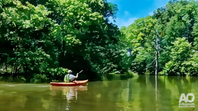 Kayaking the Big Maumelle River