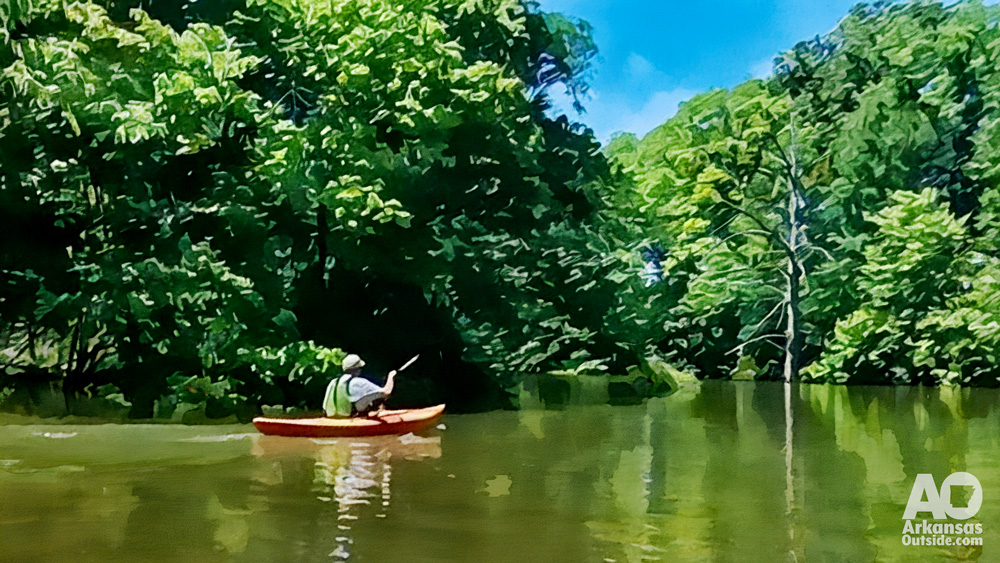 Kayaking the Big Maumelle River