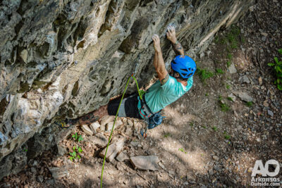 Big Rock Quarry Climbing Area ribbon cutting