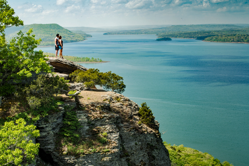 The view of Greers Ferry Lake from Sugar Loaf Mountain. Adventure Awaits: Discover Arkansas Tourism Week