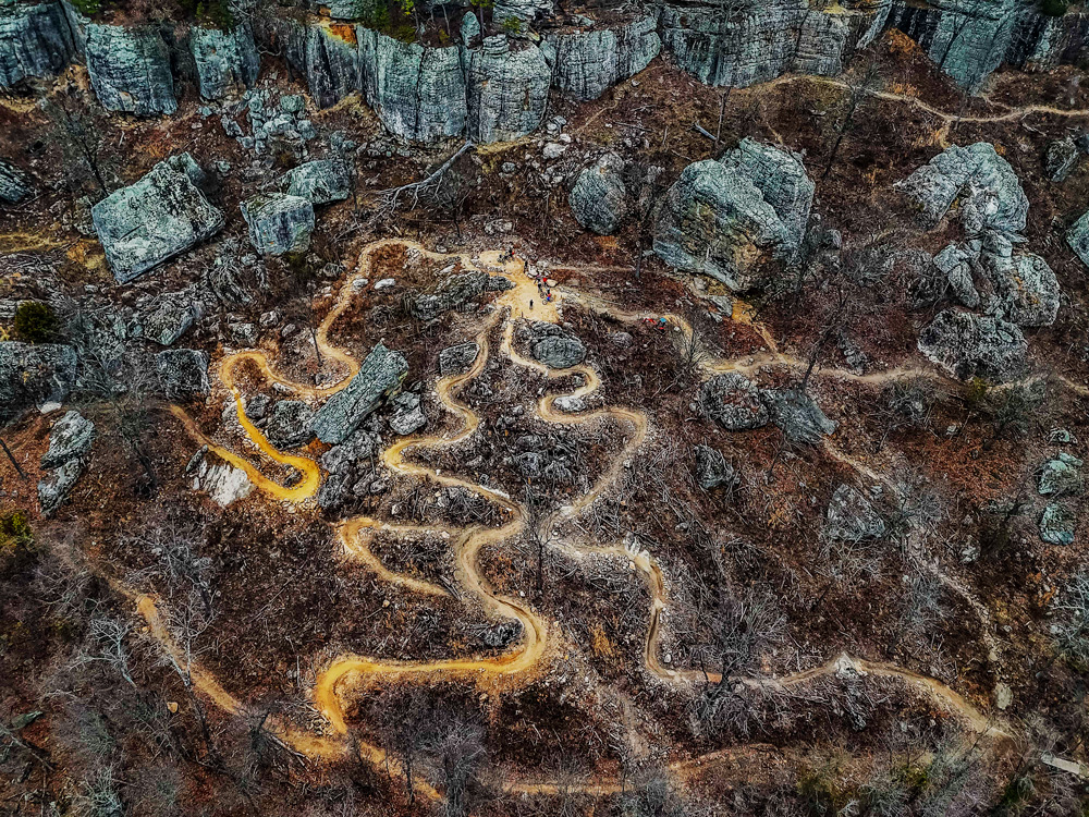 The new hub at Horseshoe Canyon Ranch. Horseshoe Canyon Ranch e-mountain bike trails