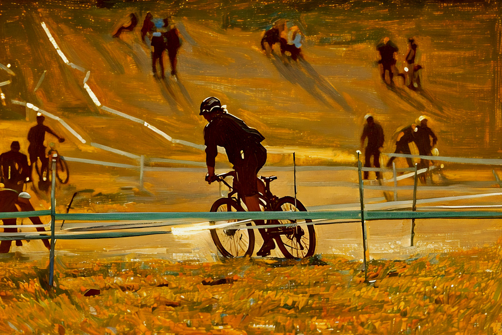 The courses take riders through both dense Ouachita forests and wide open spaces.