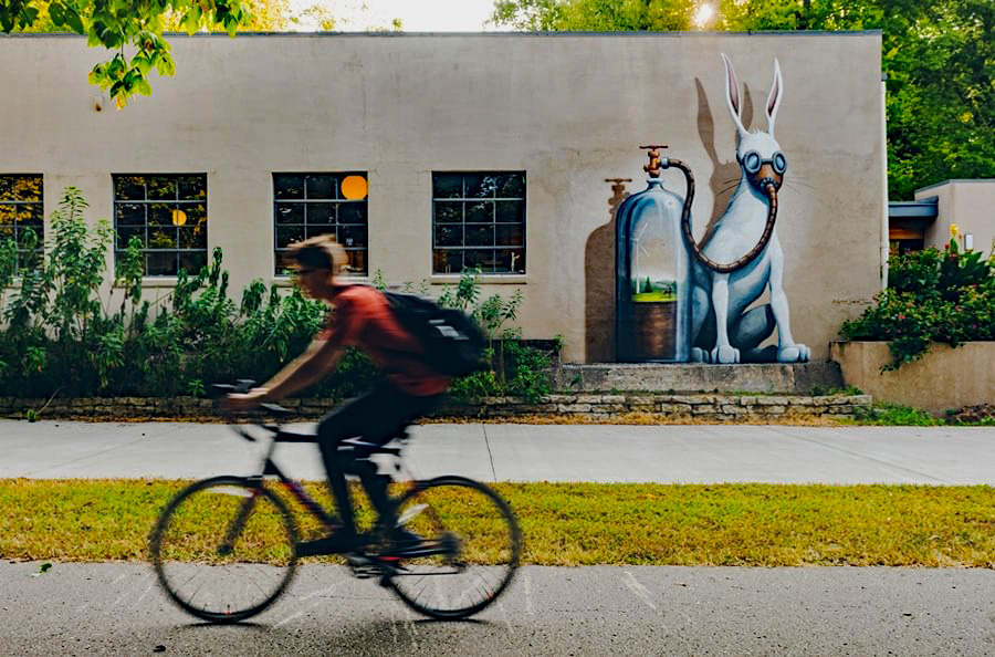 Gold-level Bicycle Friendly Community Fayetteville