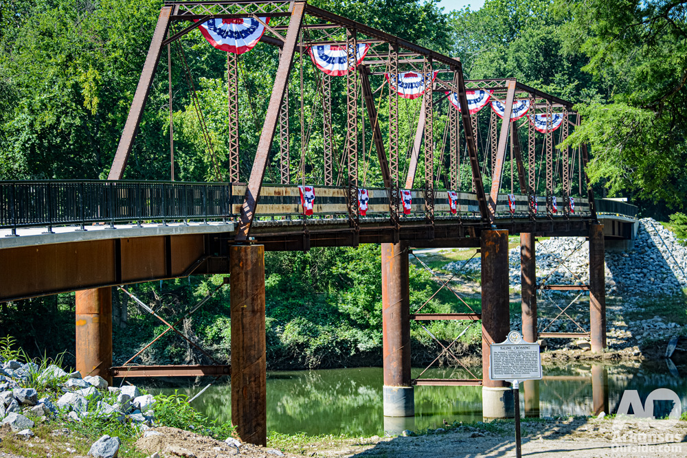 Old River Bridge ribbon cutting