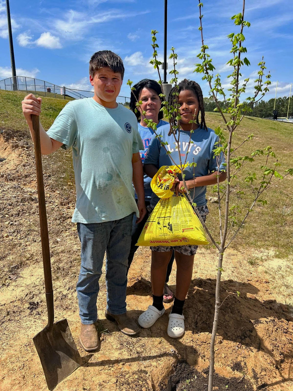 Students in the new education initiative will be able to make a difference on their campuses and in their communities through conservation enhancements. Photo courtesy Michael Ankton.