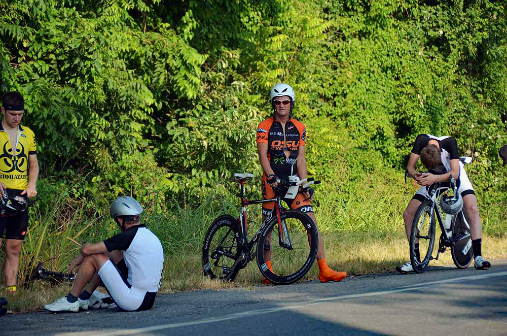 avoid heat stroke while hiking or biking
