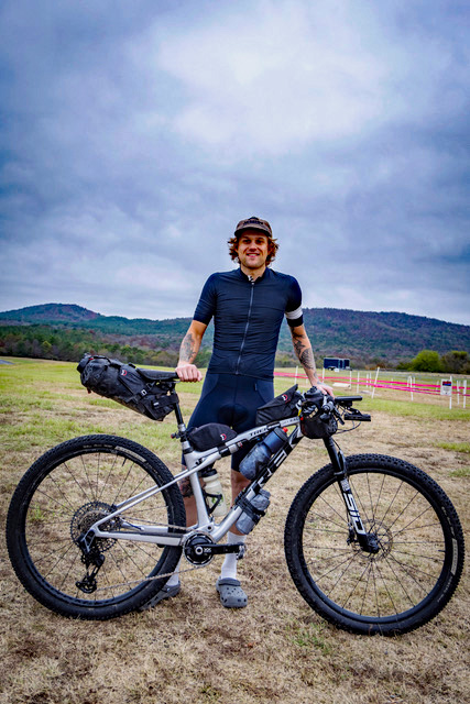 Walker Jones relaxes at the start of the 2024 Ouachita Triple Crown. — Photo Courtesy of Visit Hot Springs.