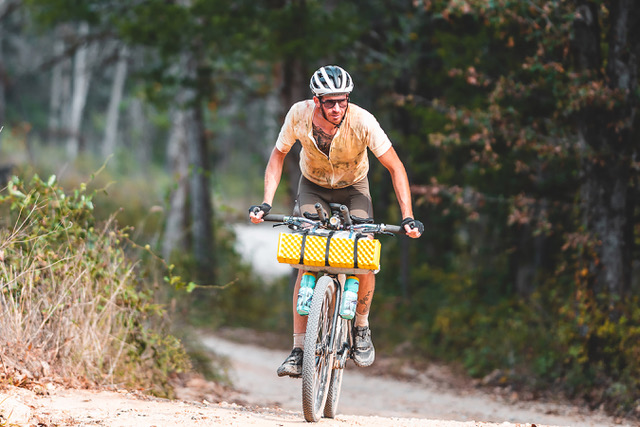 Randy Windle rides the Triple Crown route. — Kai Caddy Photo Courtesy Visit Hot Springs.)