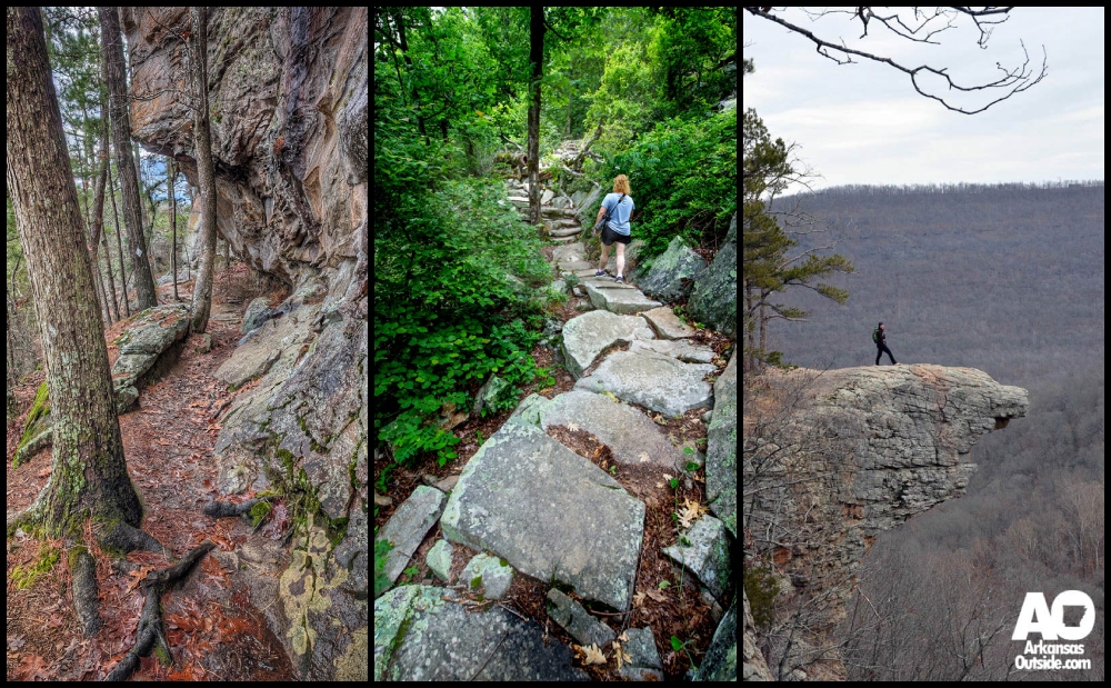 Fall hiking in Arkansas