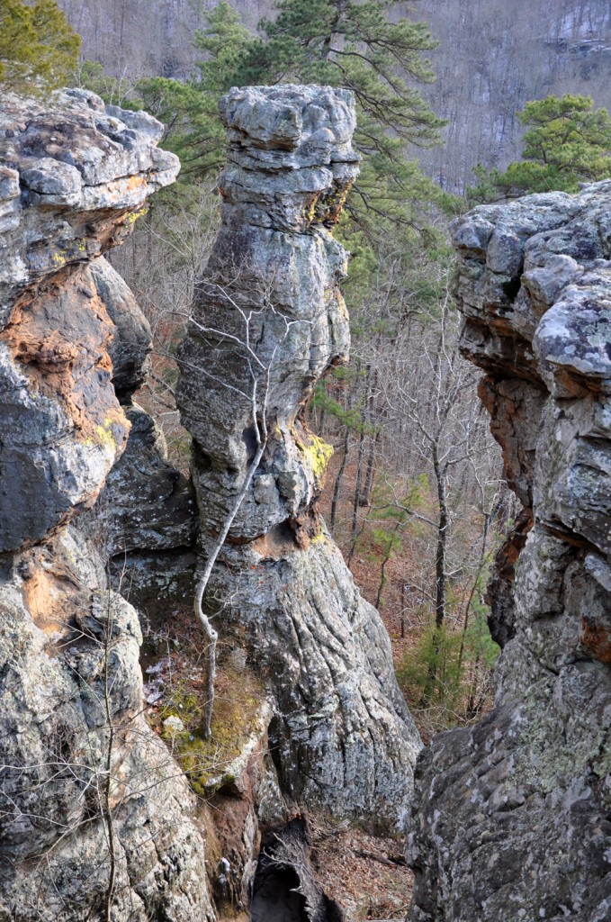 Pedestal Rocks, Ozark-St. Francis National Forest.