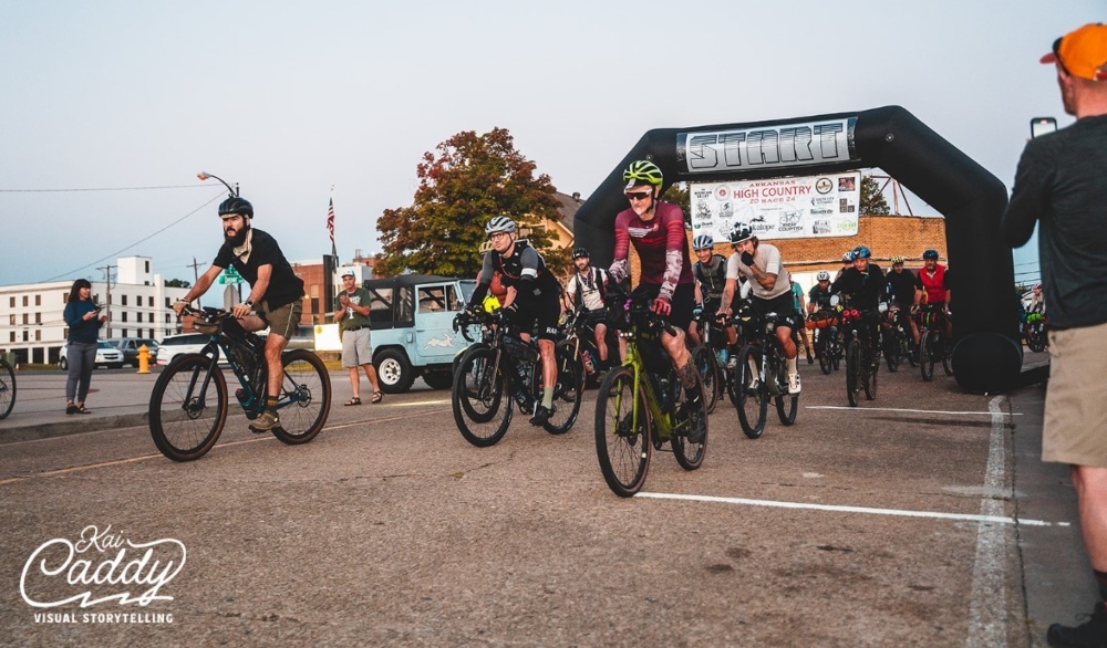 The start of the Arkansas High Country Route.