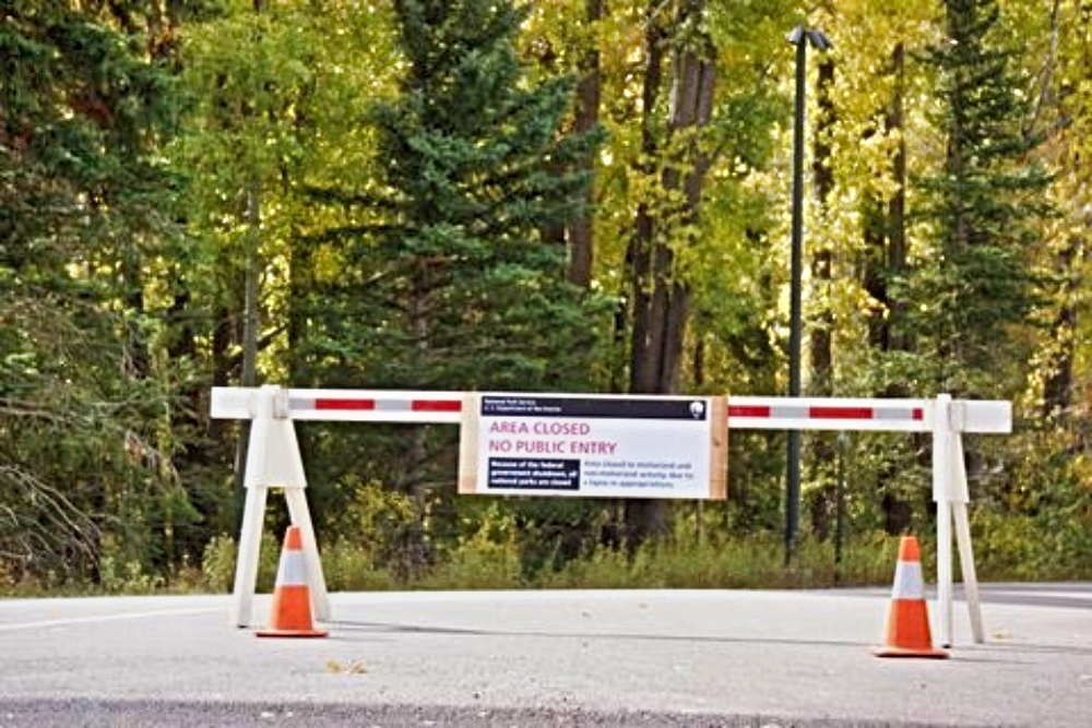 government shutdown effects on federal recreation facilities