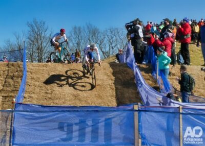 Image from the 2022 Cyclocross Worlds in Fayetteville.