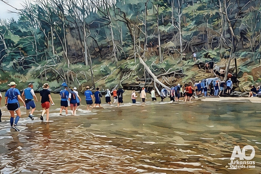 trail running in Arkansas