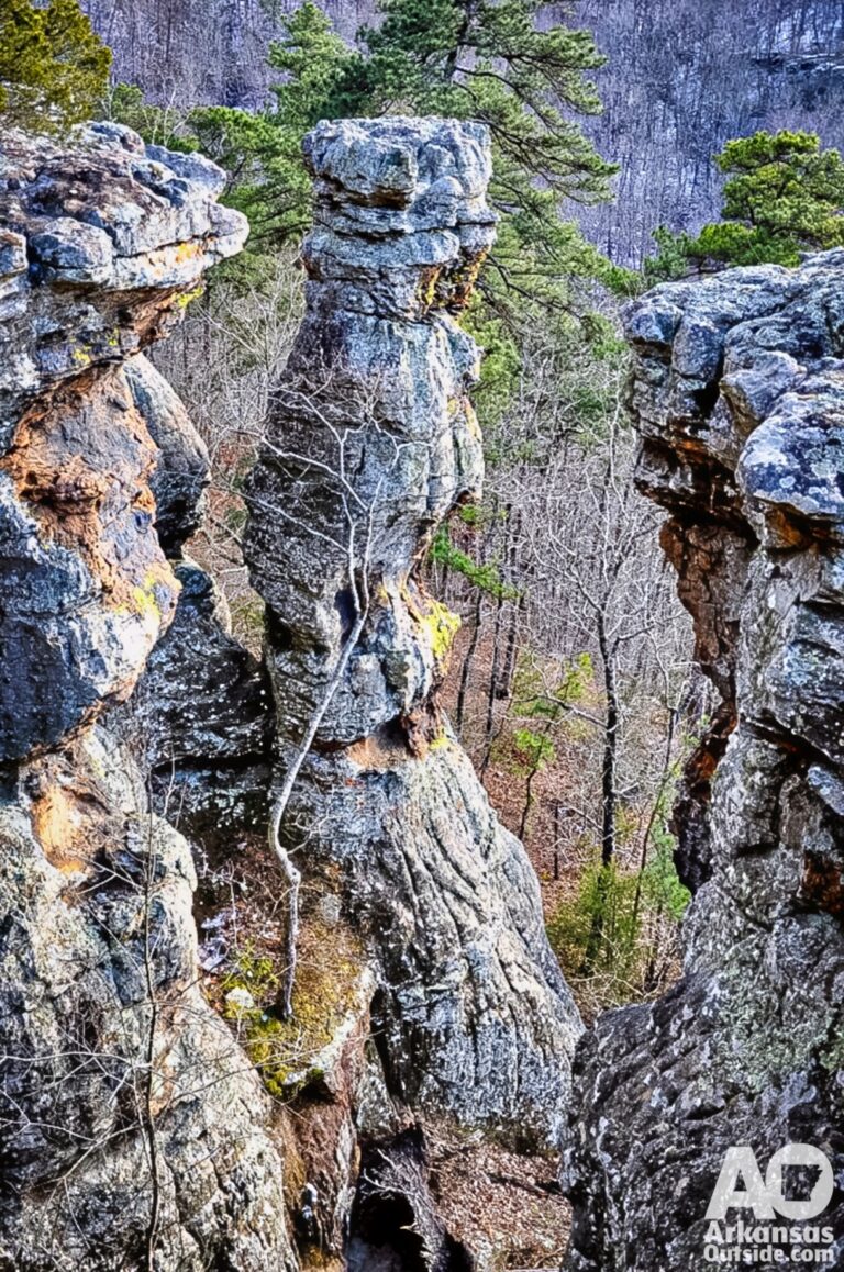 Trial Rocks Pedestal Rocks and King’s Bluff Trails | Arkansas Outside