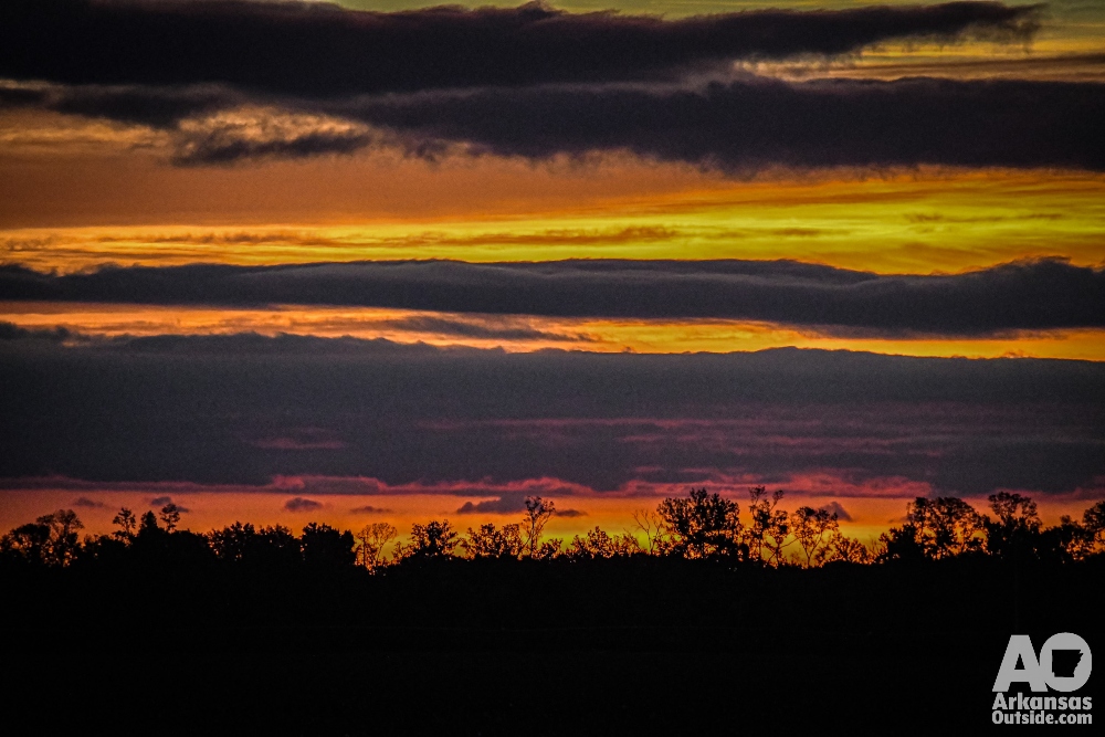 The sunrise on Sunday morning was a perfect ending to the festival.