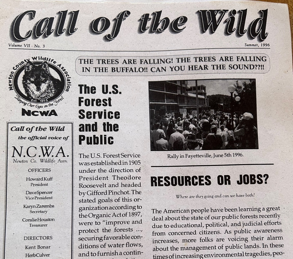 How Kuff, President of the Newton County Wildlife Association.