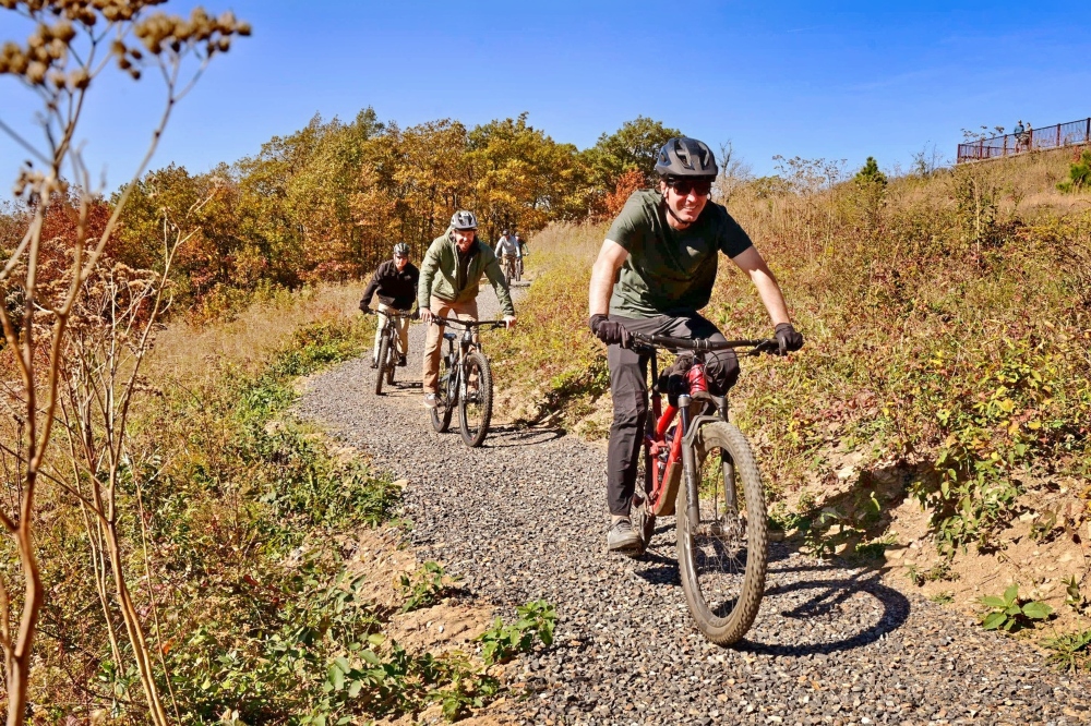Queen Wilhelmina State Park mountain biking Mena Project