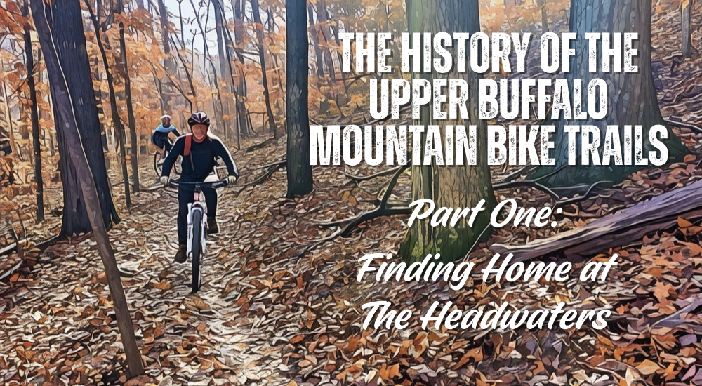 Upper Buffalo Mountain Bike Trails history
