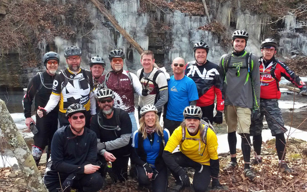 Some rides have been pretty cold, yet beautiful.