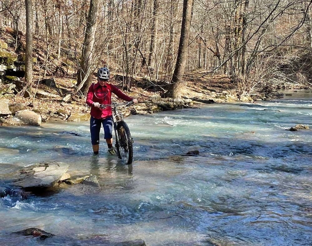 A typical stream crossing in the Upper Buffalo.