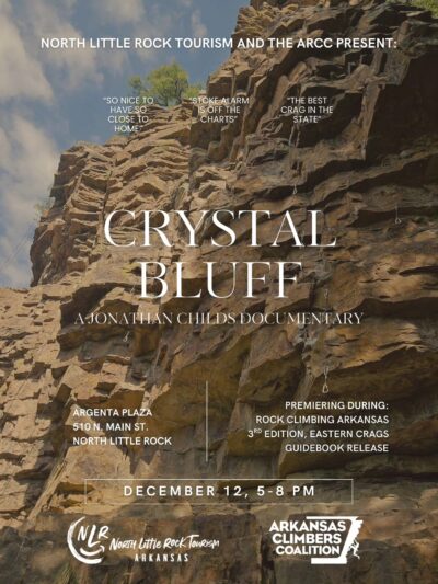 Crystal Bluffs - Guidebook Debut and Documentary Viewing