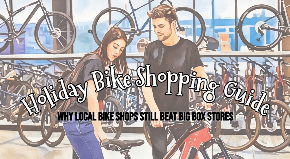buying a bike from a local bike shop