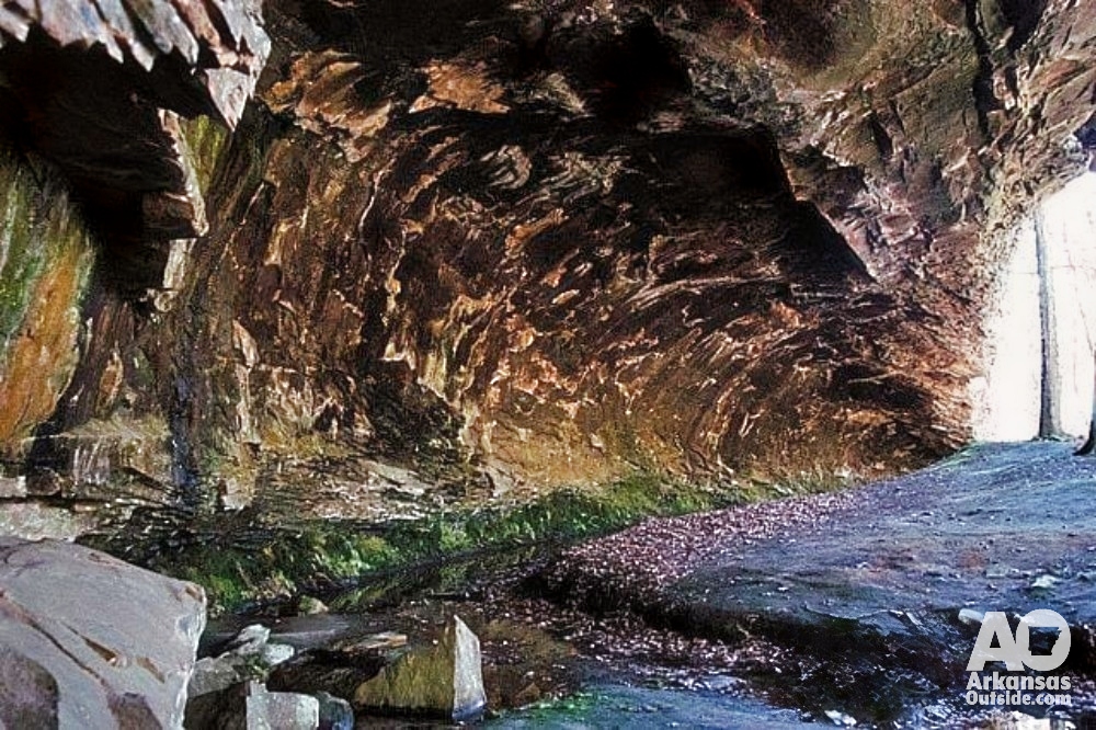 The Grotto at Petit Jean State Park.