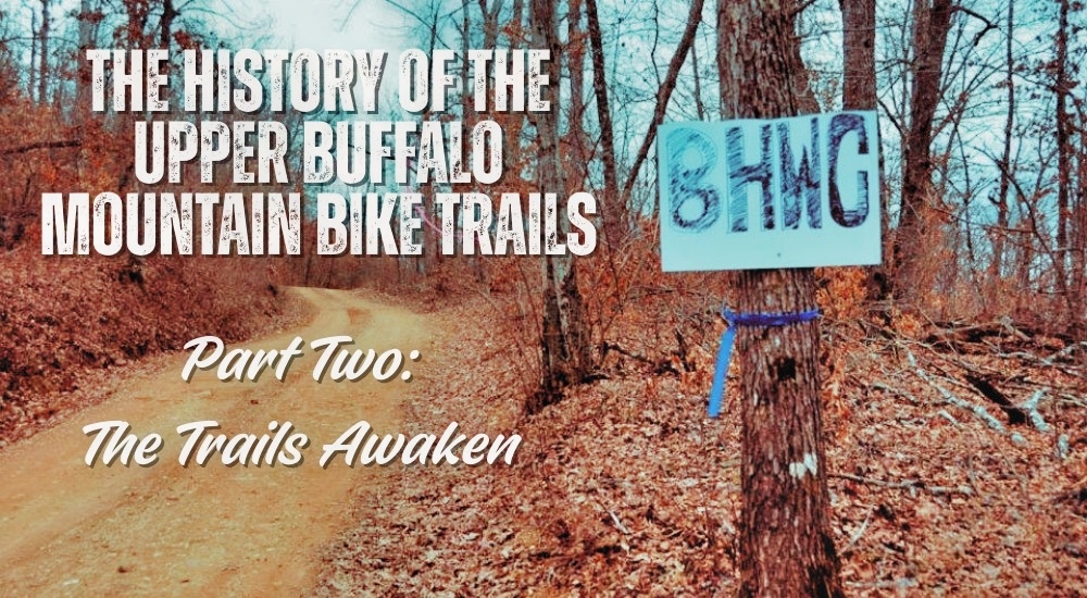 Upper Buffalo Mountain Bike Trails history