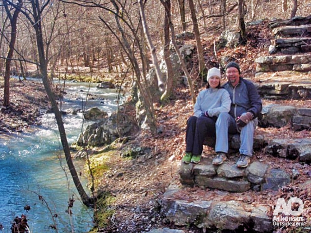 An early Christmas Day Hike at Lake Catherine State Park. 